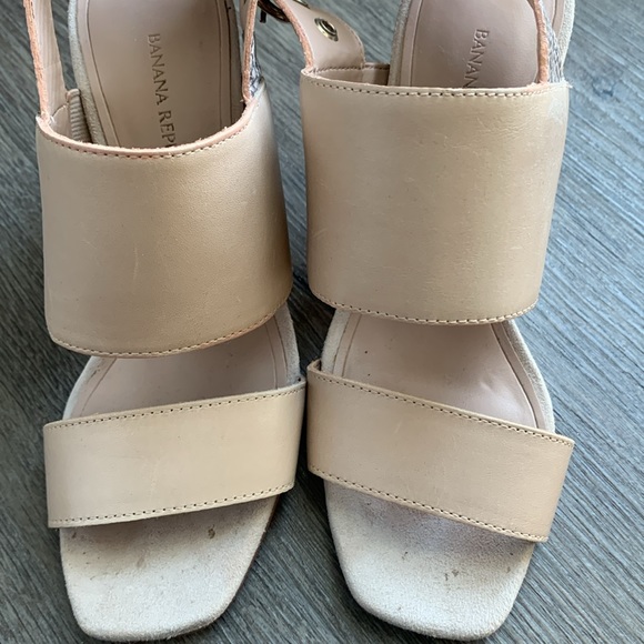 Banana Republic Block Heeled Sandals - Picture 10 of 11